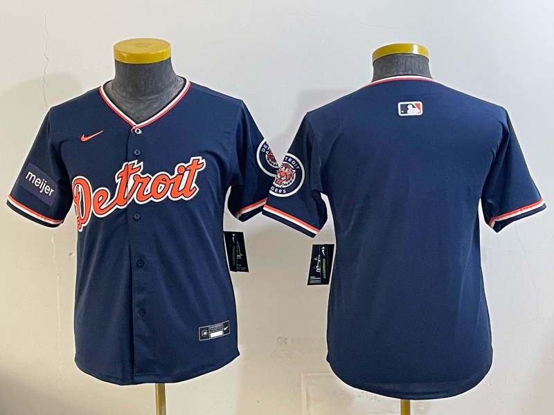 women Detroit Tigers #28 Baez black Nike 2026 MLB Jersey 0419205->women mlb jersey->Women Jersey